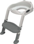 Leziter WC Szűkítő Lépcsővel - 3 az 1-ben - Szürke (HB-PVC002-PW)