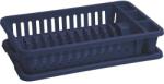 Keter Edényszárító tálcával sötétkék 42x26, 5 cm (3253924832722)