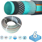  Rollmax exkluzív kivitelű szürke csavarodás mentes tömlő 3/4 - 6 rétegű 20 m/tekercs