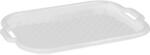 Domotti Clever Műanyag Tálca - Fehér - 53x37 cm (229018)