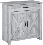 Homcom konyhai büfé - Vidéki stílus, rusztikus tárolóhely