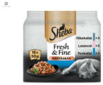 Sheba Fresh & Fine Halas Nedves Eledel Szószban - 15 x 50g (143219)