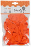 Party Go Narancssárga Lufik - 50 db - 25 cm (05477)