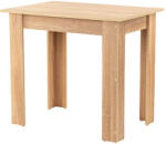 Leziter Yorki Standard étkezőasztal 86x60 cm sonoma tölgy (LYET86ST) - pepita