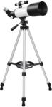Outsunny 70 mm-es csillagászati távcső 2 okulárral és okostelefon-adapterrel, 80x80x135 cm, fekete-fehér