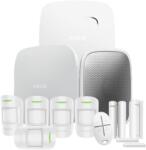 Ajax Systems Sistem de alarma wireless Ajax Smart StarterKit 4G, Ethernet + 2x slot SIM, 868 MHz, 2000 m, tamper, back-up, alb (STARTERKIT-HUB2-4G(W))