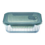 Ambition Üveg Tárolóedény - Műanyag Fedél - 1, 5 Liter (5904134675880)