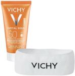 Vichy Emulsie matifiantă tonifiantă pentru față Vichy Capital Soleil Dry Touch BB, SPF50, 50 ml