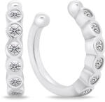 Brilio Silver Cercei trendy din argint cu zirconi pur EA695W