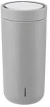 Stelton To Go Click Thermal Mug 0, 4 l soft light grey (685-13) - vexio