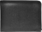 OfBox Dosar cu fermoar OfBox Dynamic - A4, piele, negru (75466)