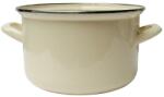 Emalia Olkusz Zománcozott Fazék - 20 cm, 3.6 l, Krém