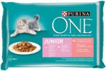 Purina ONE Junior nedves macskaeledel 4 x 85 g