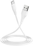 BOROFONE BX18MICRO Micro USB Kábel - 3m, Fehér (BX18MICRO)