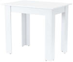 Leziter Yorki Étkezőasztal - Fehér - 86x60 cm (LYET86F)