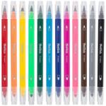 Play-Doh Kétoldalas Filctoll Készlet - 12 db (00720)