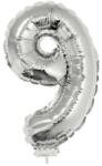  Fólialufi - 9-es szám - Ezüst - 42 cm (66268)