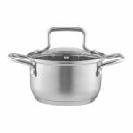 Ambition Hugo Rozsdamentes Acél Fazék Fedővel - 16 cm
