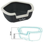 Ferplast Dama macska wc sarokba