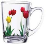 Luminarc New Morning Virágos Bögre - 320 ml, Edzett Üveg (33635)