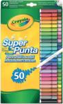 Crayola Super Tips vékonyan és vastagon fogó kimosható Filctoll 50db (7555)
