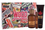 Dsquared2 - Wood for Him szett III. 100 ml eau de toilette + 10 ml mini parfum + 150 ml tusfürdő