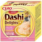 Inaba Foods Cat Churu Dashi Delights - csirke-lazac 70 g (150434)