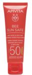 APIVITA Bee Sun Safe Színezett Arckrém Ráncok És Pigmentfoltok Ellen SPF50 50 ml