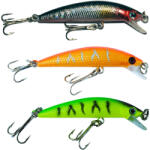 Frenetic Wobbler Flicker Ezüst/Fekete 6cm 3g