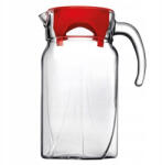 Pasabahce Pasabahçe Luna Üvegkancsó - 1, 7 literes - Piros Fedéllel (64358)