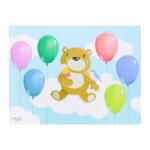 Ambition Junior Eddie Tányéralátét - Medve Lufikkal - 30x40 cm (5904134964779)