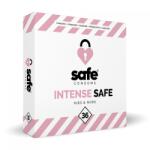 Safe - Intense Safe - pöttyözött és bordázott felületű óvszer (36 db) - szeresdmagad