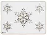 Ambition Art Deco Stars asztali alátét 40x30 cm nagy hópelyhek (5904134964830)
