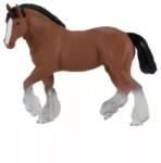 Mojo Mojo: Clydesdale ló - 14, 4 cm, barna