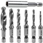 VERKE Комплект свредла с резба v86231 m3-m10 hss 1/4 (v86231)