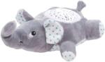  Plüss elefánt bébijáték, zenél, világít (69098)