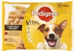 PEDIGREE Vital Protection Kutyafalatkák - Marha, Nyúl, Pulyka - 4 x 100g (5900951127748)