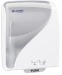  Kéztörlő adagoló, szenzoros, 381x290x223 mm, LUCART, " Identity Touch Free" , fehér-áttetsző