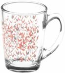 Luminarc New Morning Virágos Üveg Bögre - 320 ml (883314834543)