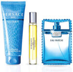 Versace Eau Fraiche Ajándékcsomag - 100ml EDT + 10ml Mini + 150ml Tusfürdő