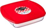 Ocuisine Ôcuisine hőálló tál műanyag fedővel 25x22 cm 1.6 l (40486)