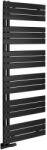 SAPHO Sapho AQUALINE MYTHOS 500x1730 mm fürdőszobai radiátor, matt fekete LLM517B (LLM517B)