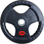  Csere gumírozott tárcsa fogantyúkkal 20 kg - átmérő 50 mm