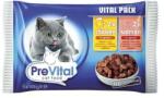 PreVital Macskaeledel - Csirke-Lazac - 4x100g (133946)