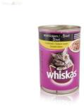 Whiskas Csirke+Zöldség Mártásos Macskaeledel Konzerv - 400g (5900951020889)