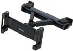 Baseus autós tartó fejtámlára, 5.5-7" méret, FEKETE