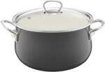 Emalia Olkusz Email Olkusz Zománcozott Fazék - 22 cm, 3.6 l, Szürke