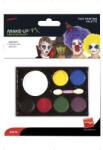  Arcfesték, szivaccsal, 7 különböző szín (TJCPF03)