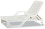 Leziter Miami napozóágy fehér (LBM-WHT)