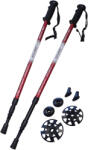 KUBI sport Klussport Túrabotok - 3 részes, 65-135cm, Piros